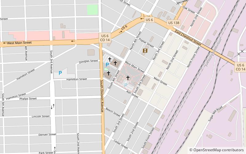 First United Presbyterian Church location map