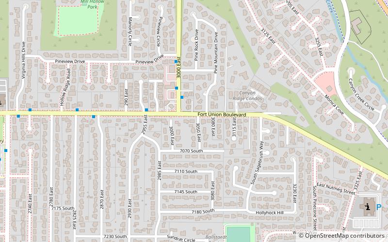 Cottonwood Heights location map