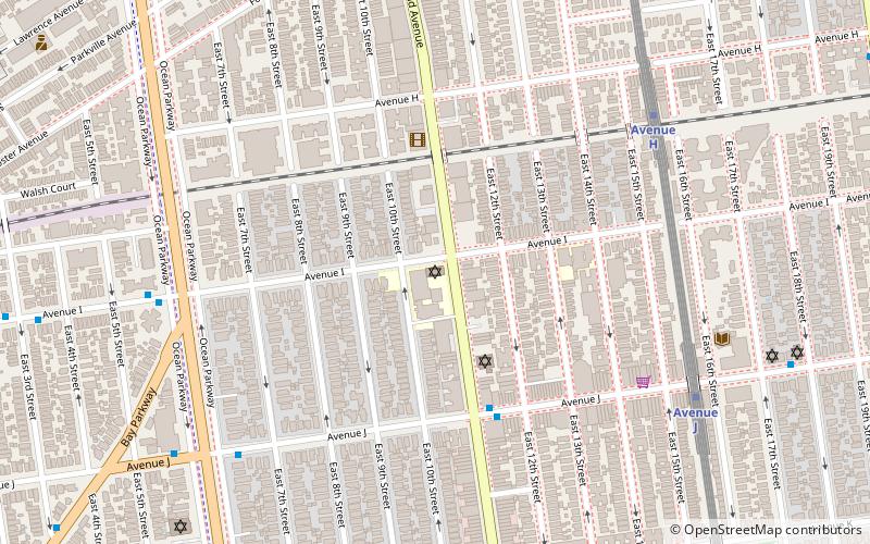 Young Israel of Flatbush location map