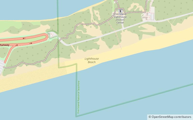 Lighthouse Beach location map