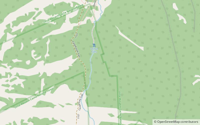 Doughnut Falls location map