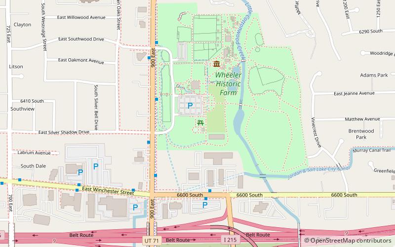 Wheeler Historic Farm location map