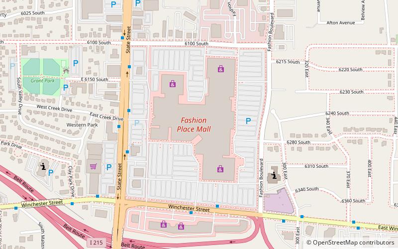 Fashion Place location map
