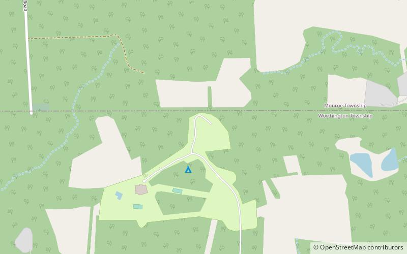 warren rupp observatory mansfield location map