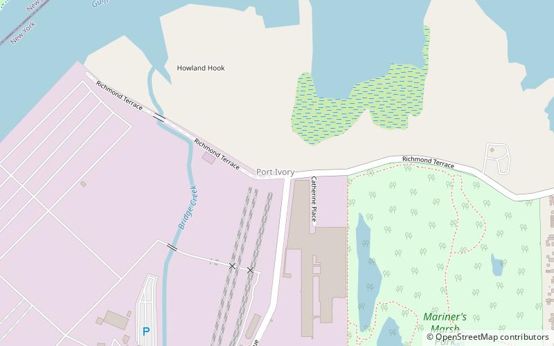 Port Ivory location map