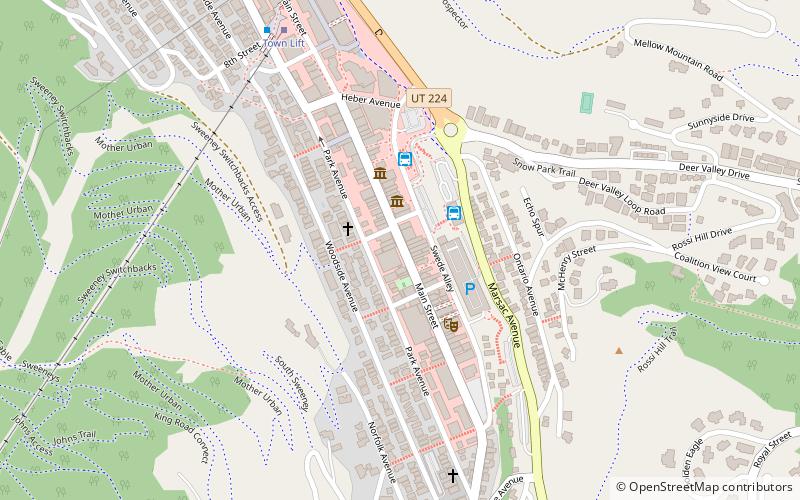 Park City Live location map