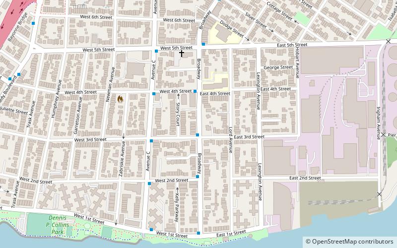 Hale-Whitney Mansion location map