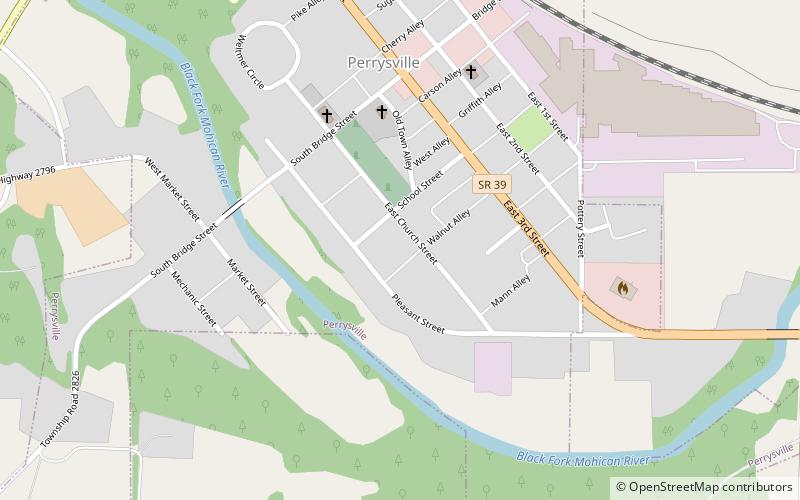 Perrysville location map