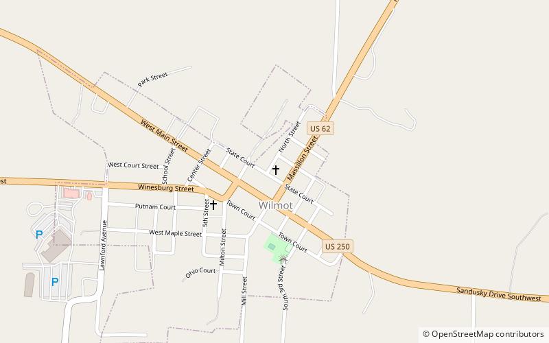 Wilmot United Brethren Church location map