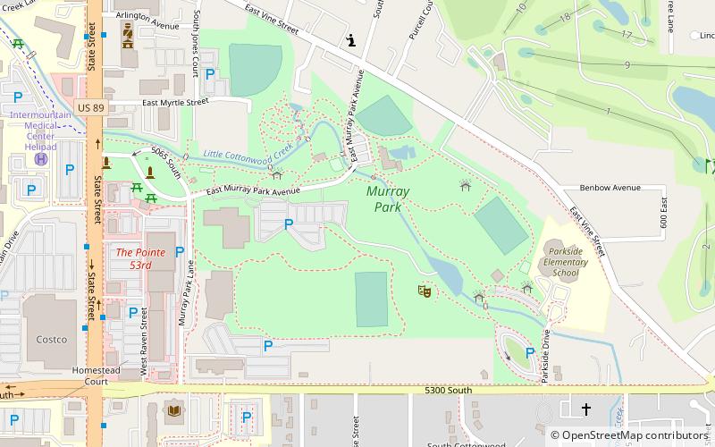 Murray City Park location map