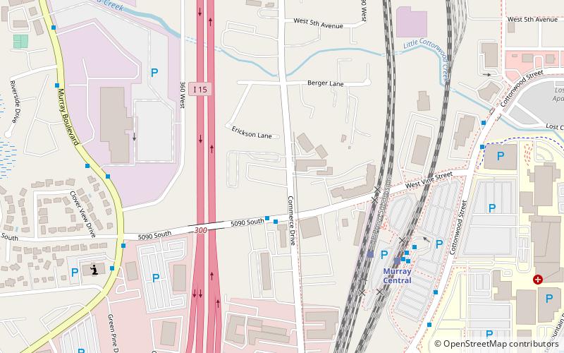 Murray LDS Second Ward Meetinghouse location map