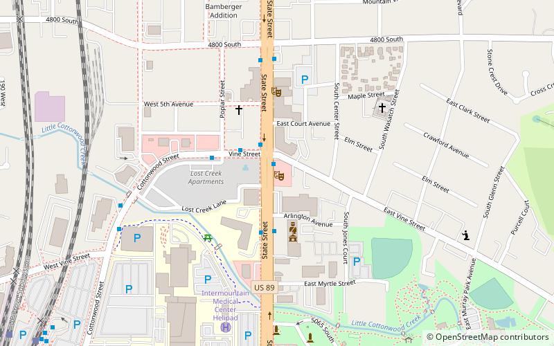 Murray Theater location map