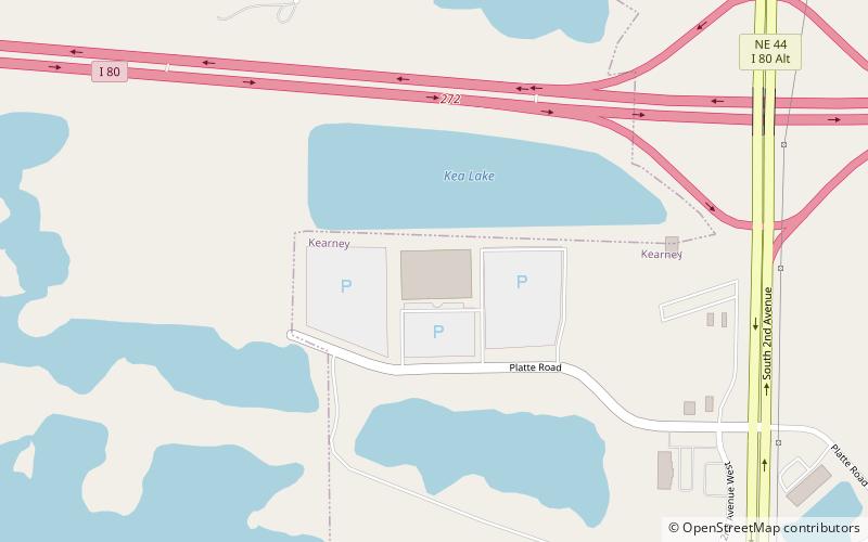 viaero center kearney location map
