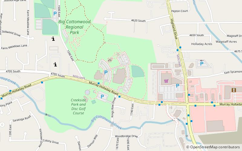 Holiday Lions Recreation Center location map