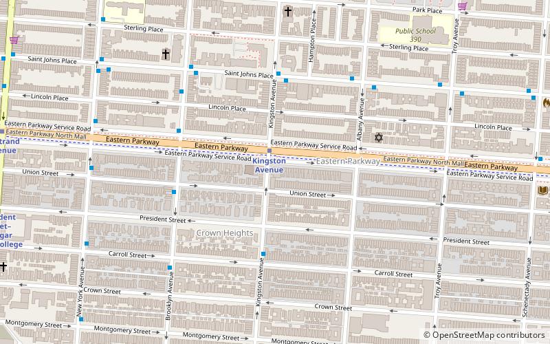 Jewish Children's Museum location map