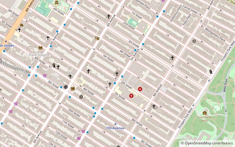 Greenwood Baptist Church location map