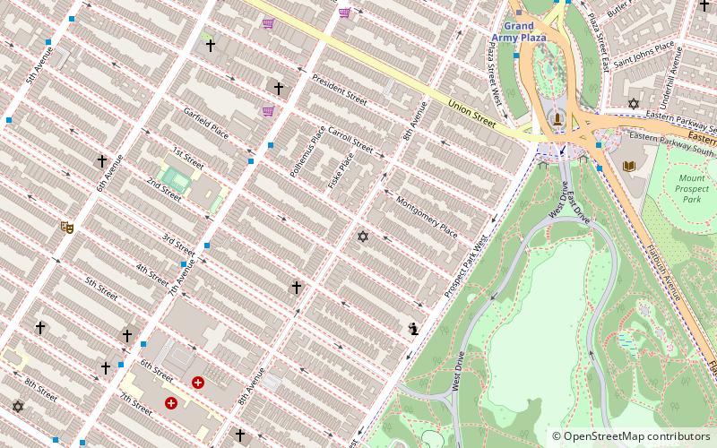 Park Slope Historic District location map