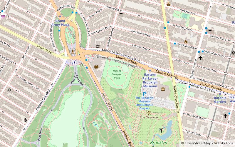 Mount Prospect Park location map