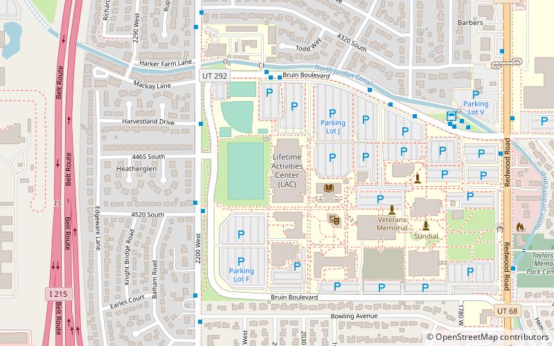 Lifetime Activities Center location map