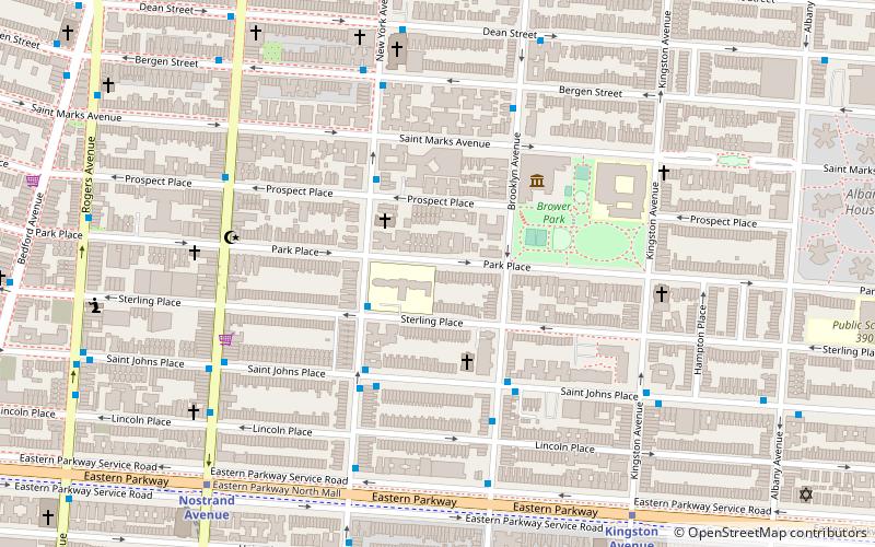 Crown Heights location map