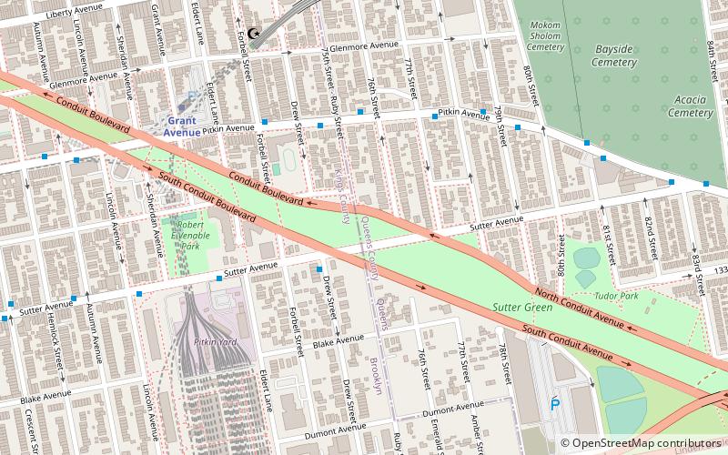 Conduit Avenue location map
