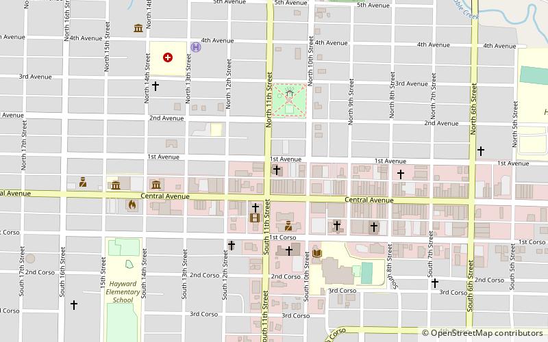 pierwszy zjednoczony kosciol metodystyczny nebraska city location map