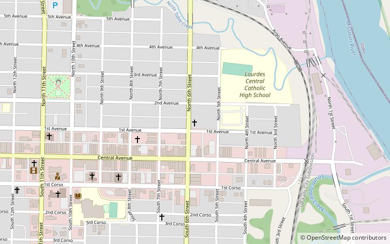 st marys catholic church nebraska city location map