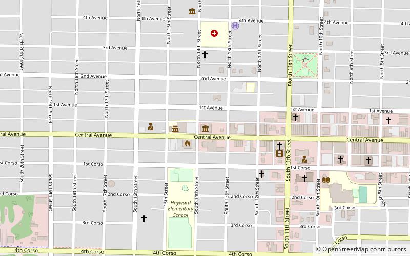 Nebraska City Museum of Firefighting location map