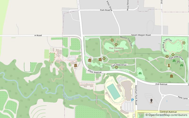 Arbor Day Farm location map