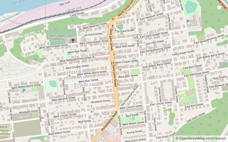 Jacob Mixsell House location map