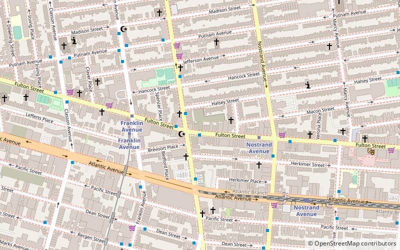 New Brooklyn Theatre location map