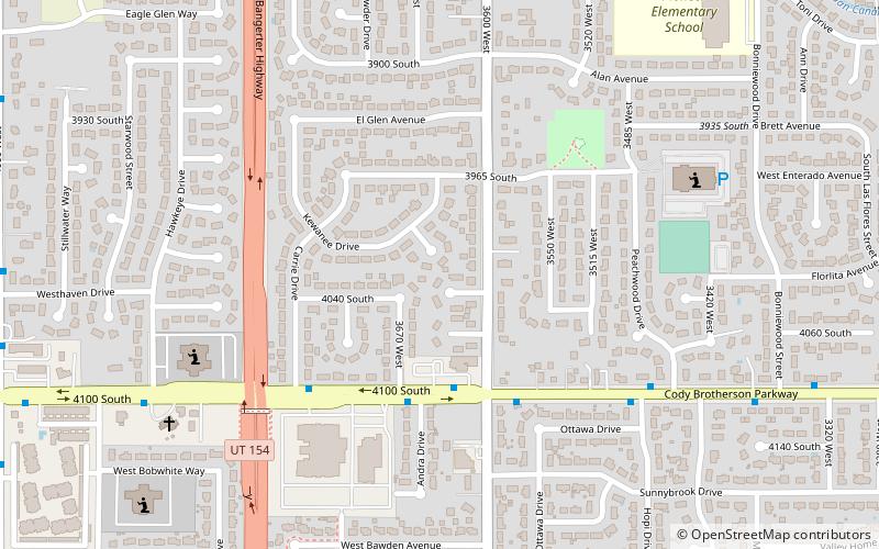 Valle del Lago Salado location map