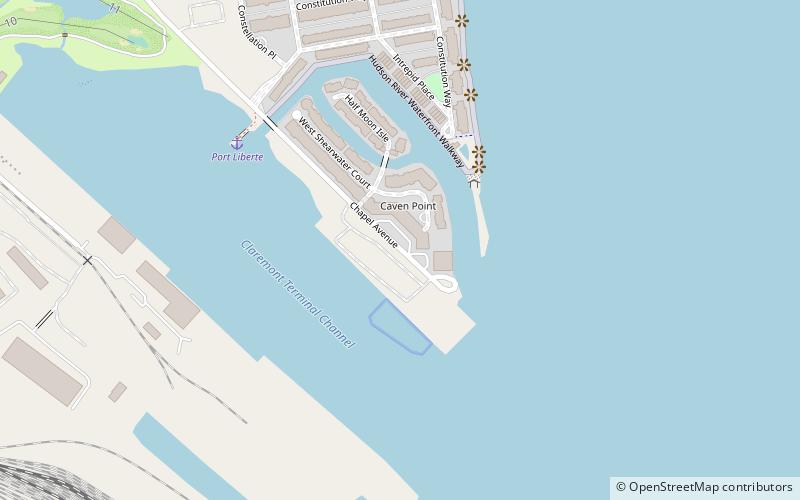Port Liberté location map