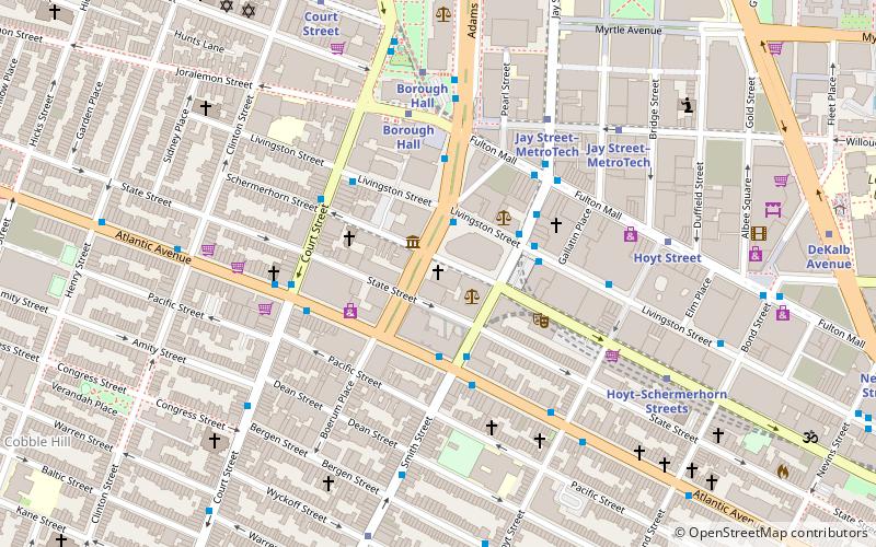 Friends Meetinghouse and School location map