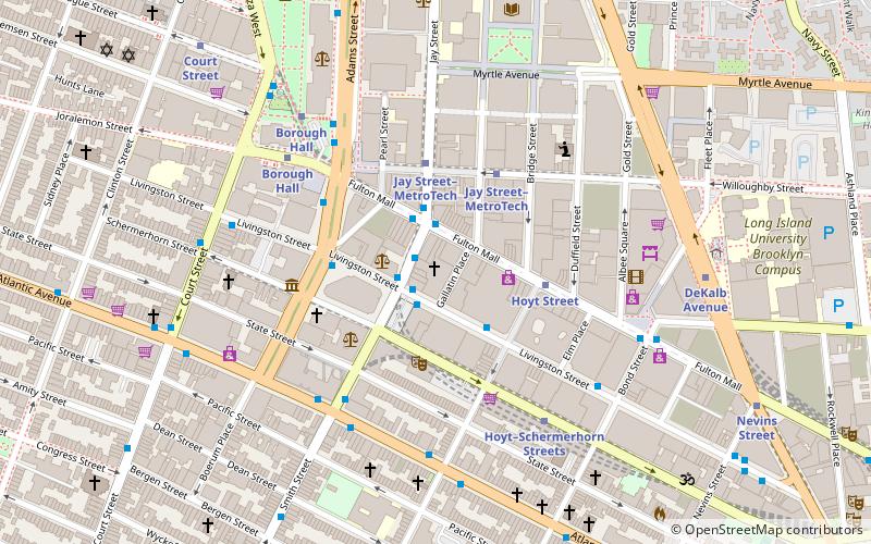 Brooklyn Tabernacle location map