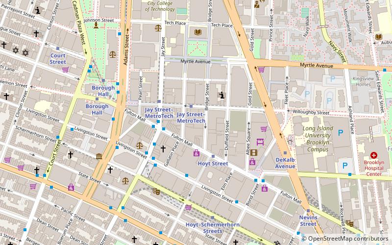 388 Bridge Street location map