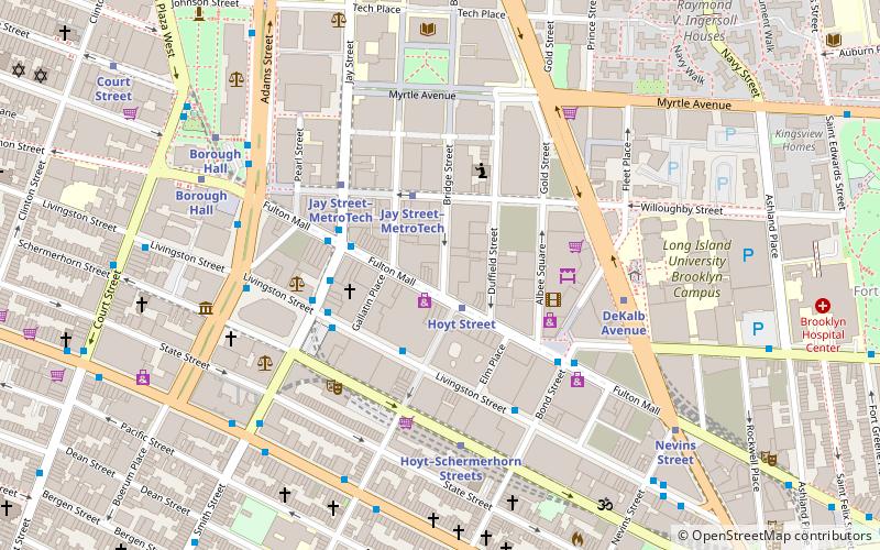 Albee Square location map