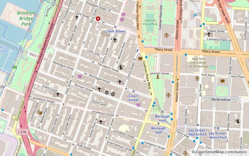 Brooklyn Historical Society location map