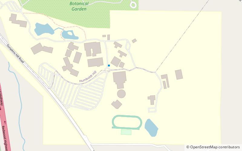 College of the Redwoods location map