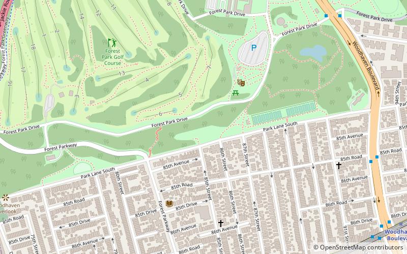 Brooklyn–Queens Greenway location map