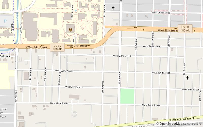 Klehm House location map