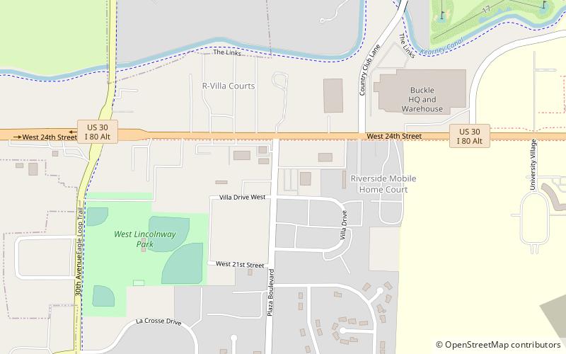 Kearney Community Theatre location map