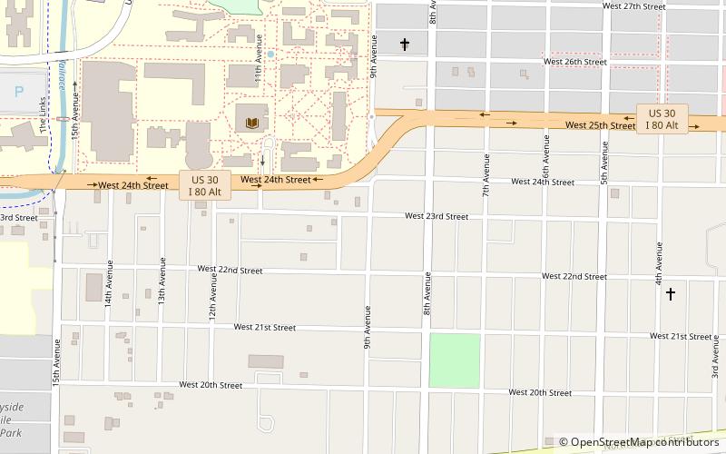 Dr. A.O. Thomas House location map