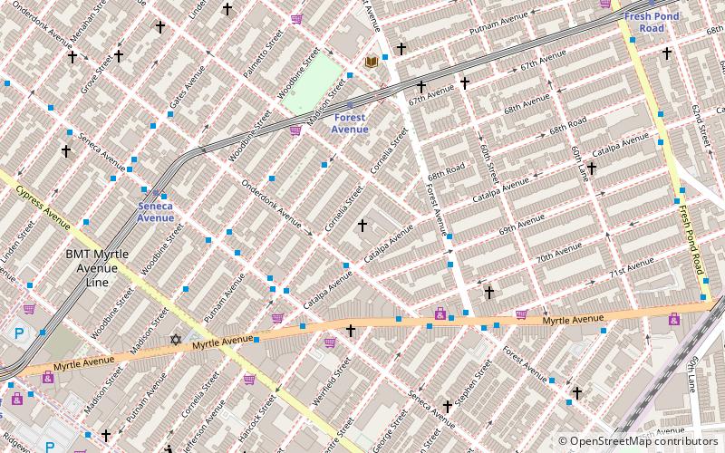 St. Matthias Roman Catholic Church location map