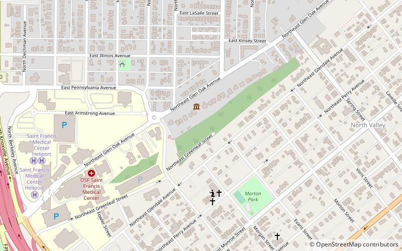 John C. Flanagan House Museum location map