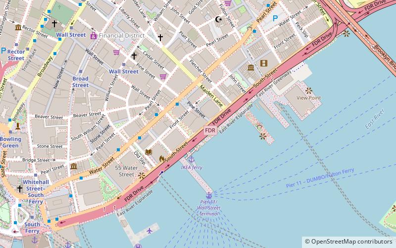 120 Wall Street location map
