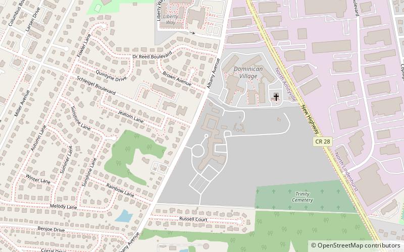 Sisters of St. Dominic Motherhouse Complex location map