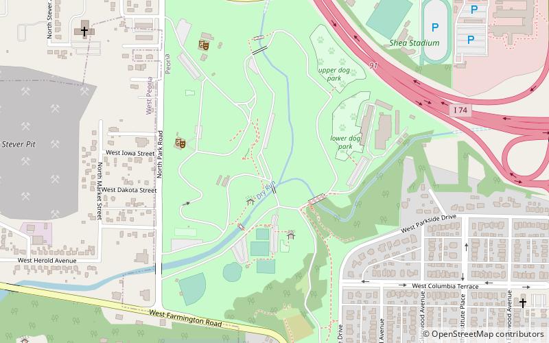 Laura Bradley Park location map