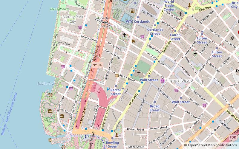 88 Greenwich Street location map