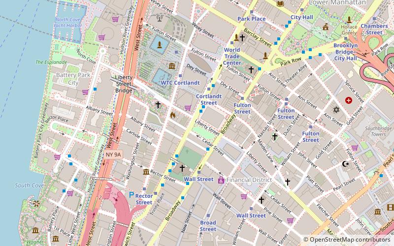 Liberty Street location map